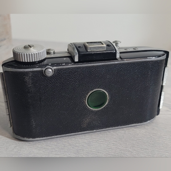 Kodak Flash Bantam Vintage Camera w/Leather Field Case Untested - Picture 8 of 11